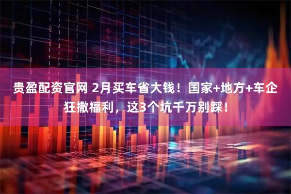 贵盈配资官网 2月买车省大钱！国家+地方+车企狂撒福利，这3个坑千万别踩！